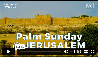 PALM SUNDAY @ JERUSALEM