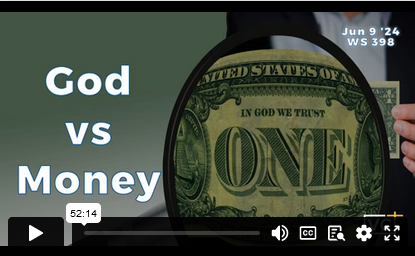 GOD vs MONEY