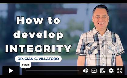 HOW TO DEVELOP INTEGRITY