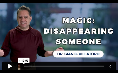 MAGIC: Disappearing Someone