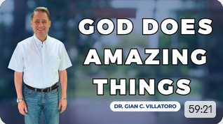 GOD DOES AMAZING THINGS