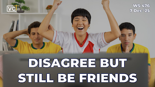 DISAGREE BUT STILL BE FRIENDS