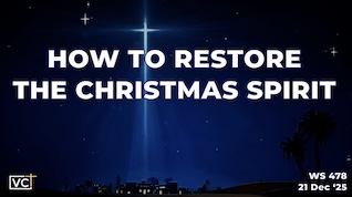 HOW TO RESTORE THE CHRISTMAS SPIRIT