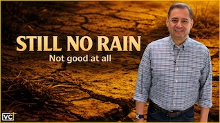 STILL NO RAIN – Not good at all